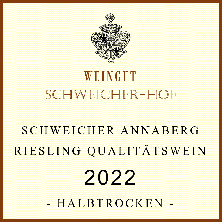 Schweicher Annaberg Riesling Qualitätswein 2022